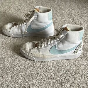 Nike Blazers White High-Top Sneakers